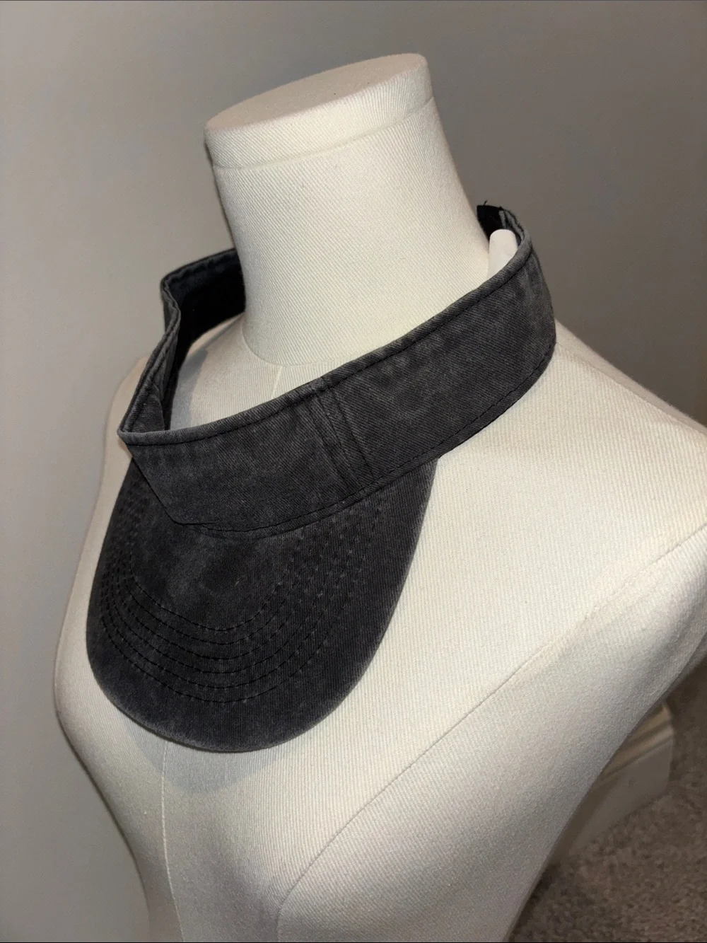 Two Sun Visor – Tan and Charcoal